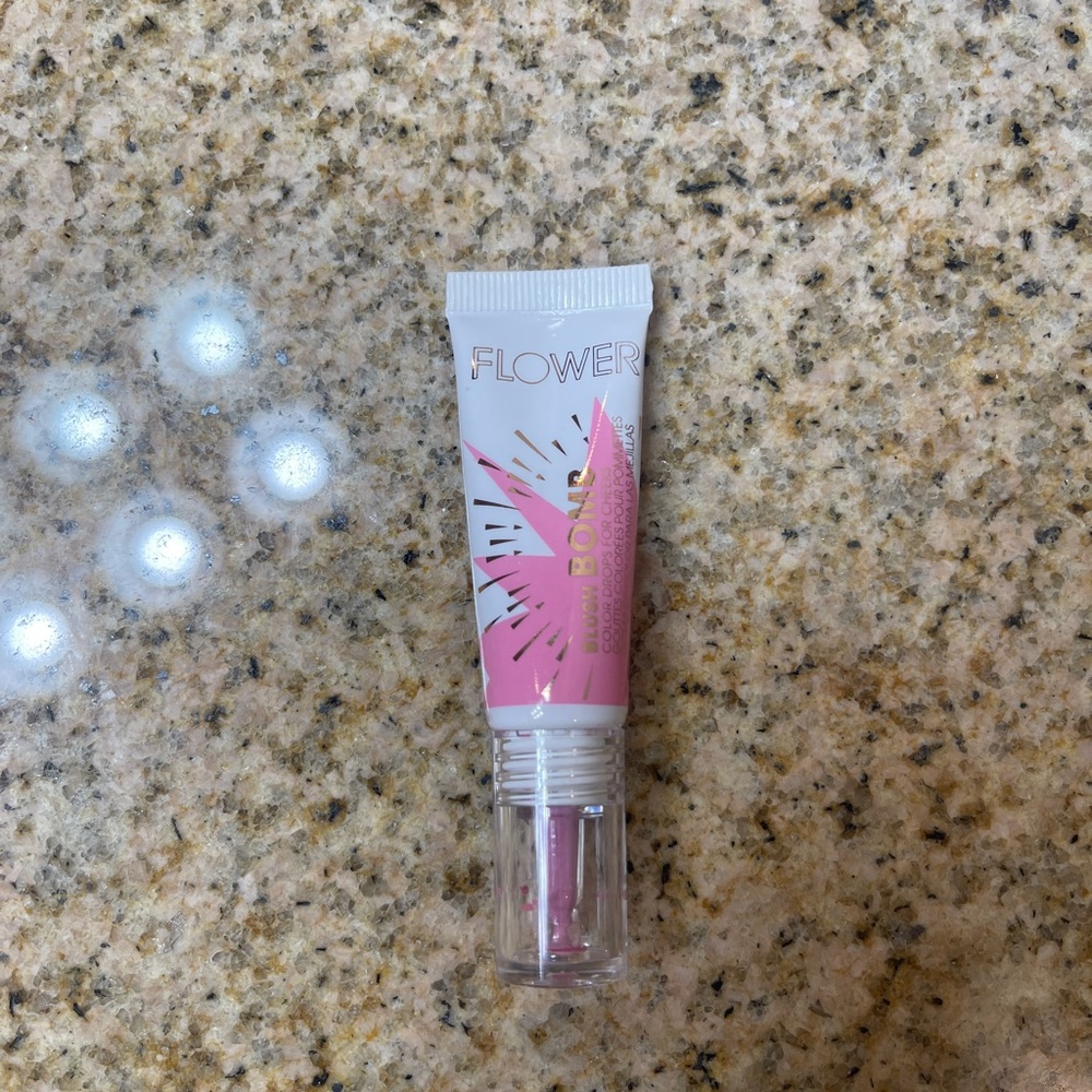 Flower Beauty Blush Bomb Color Drops for Cheeks In Bubbly Pink
